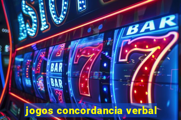 jogos concordancia verbal